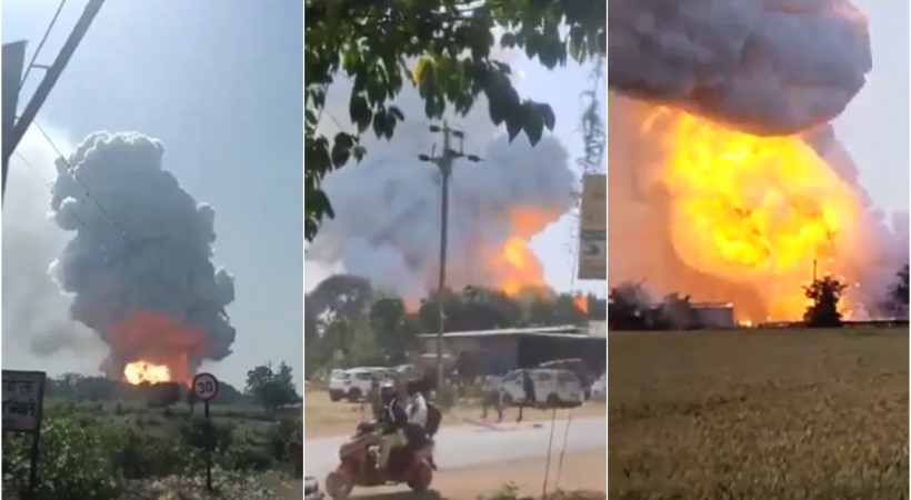 11 Dead Blasts In Madhya Pradesh Crackers Factory