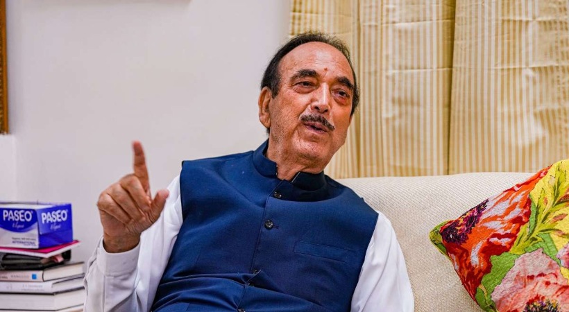 "Congress Coming To End": Ghulam Nabi Azad