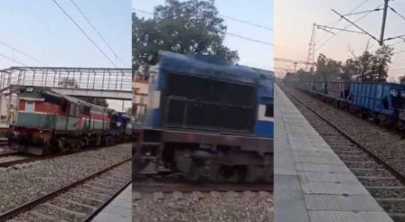Goods Train Runs 70 Km Without Driver In Punjab