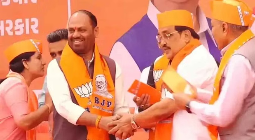 Gujarat Congress leaders Naran Rathwa son Sangramsinh join BJP
