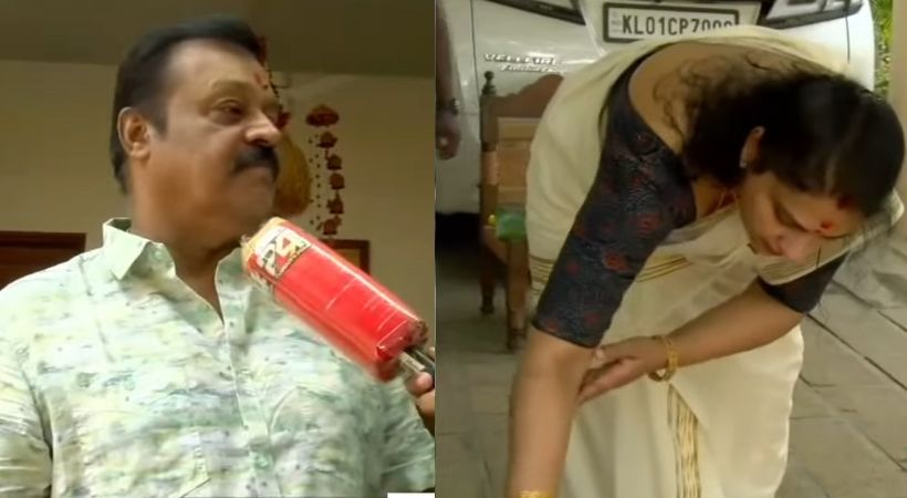 Suresh Gopi wife Radhika Attukal Pongala at home