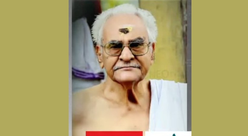 Lalithambika antharjanam brother d sukumaran potti demise