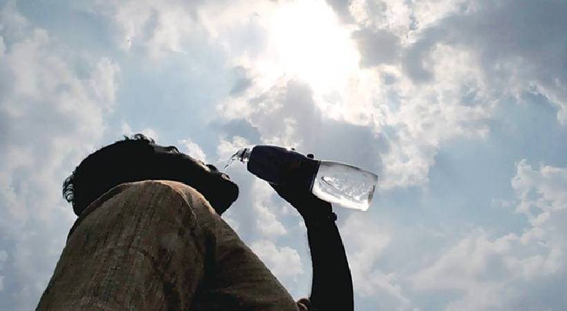 temp rise in 6 districts of kerala