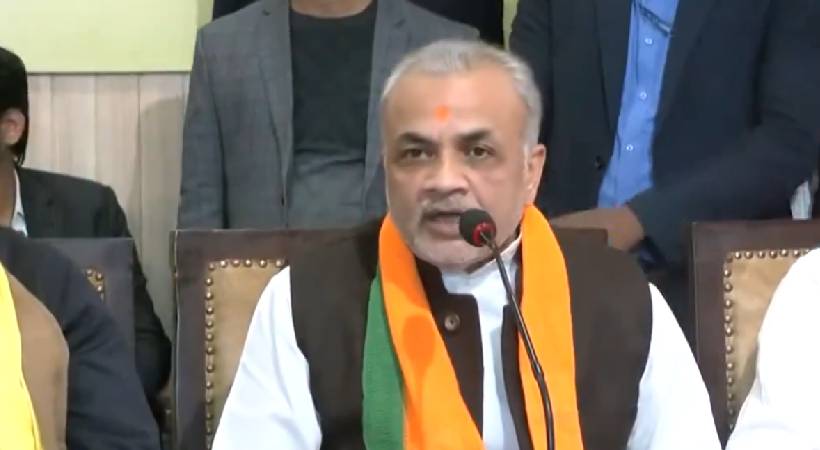 Lal Bahadur Shastri's grandson quits Congress joins bjp