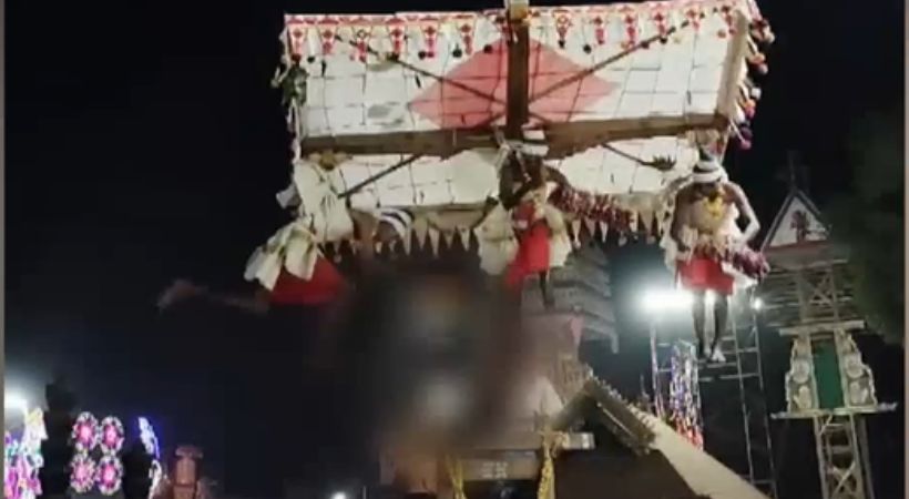 ezhamkulam garudan thookku police take case