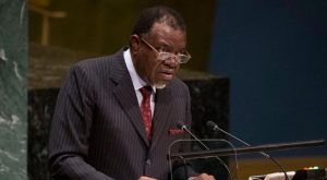 Namibian President Hage Geingob passed away