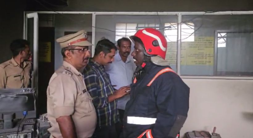 Fire at GST office in Ernakulam Collectorate