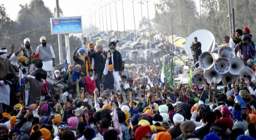 Kisan Maha Panchayat in Delhi on March 14