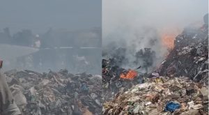 brahmapuram waste plant fire