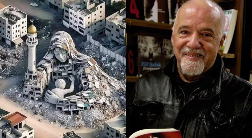 Paulo Coelho Tweet on Gaza in X