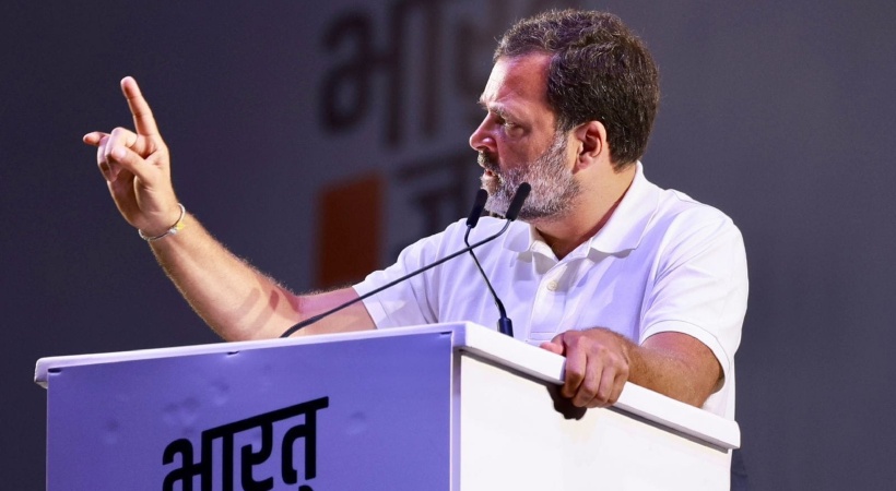 Idea that India is the largest democracy is a lie; Rahul Gandhi