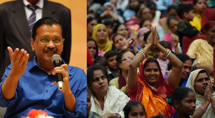 Kejriwal appeals to women voters