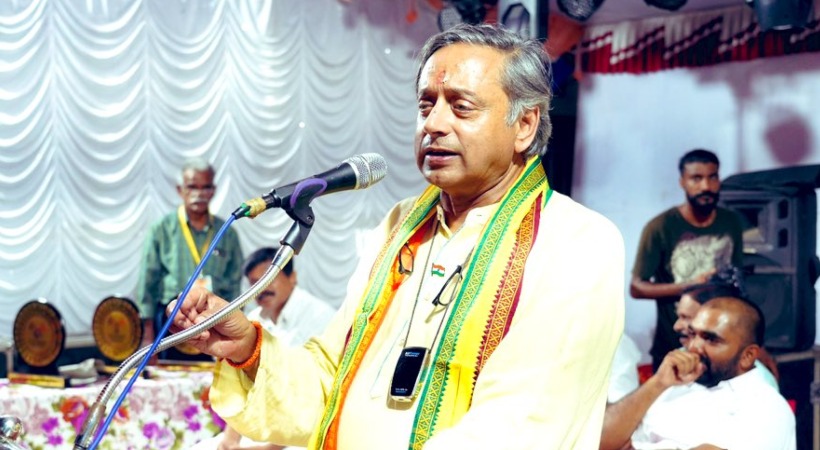 MP Shashi Tharoor's reply to Chief Minister Pinarayi Vijayan
