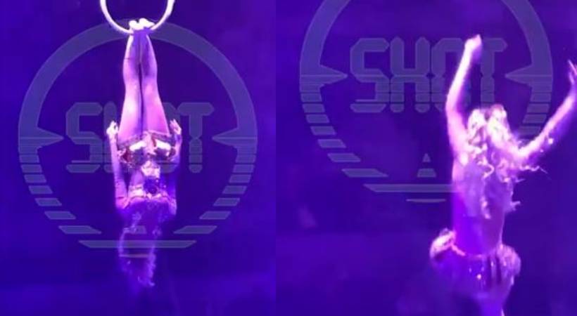 Circus Acrobat In Russia Plunges 12 Feet To the Ground After Trapeze Stunt Goes Wrong