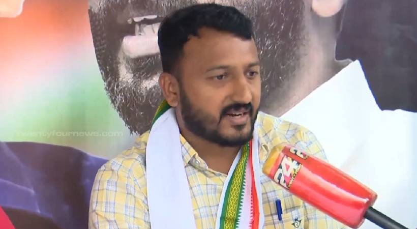 rahul mankoottathil response on k sudhakaran monson mavunkal case