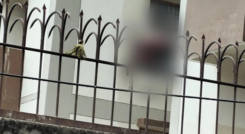 Newborn Thrown Over Wall; Pierced By Spiked Fence