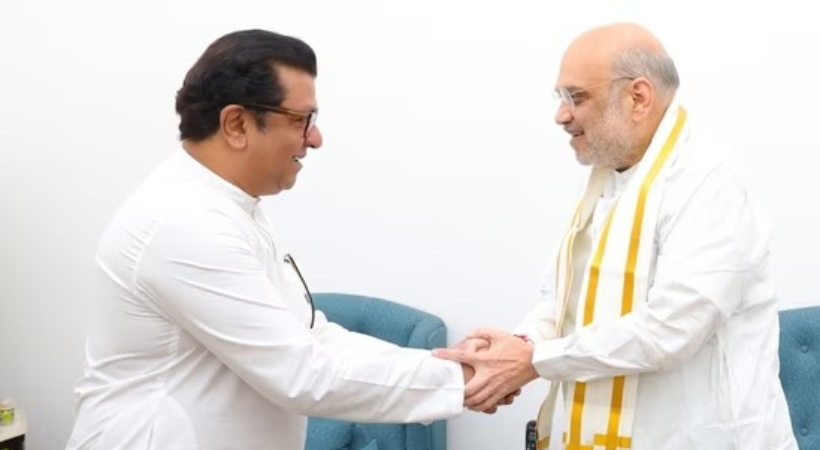 Raj Thackeray meets Amit Shah amid buzz over MNS joining NDA in Maharashtra