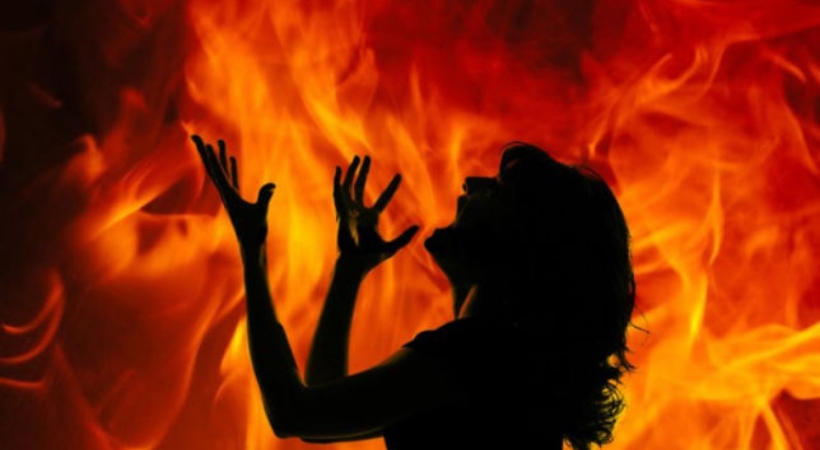 Stopped From Drinking Alcohol; Man Burns Wife Alive In UP