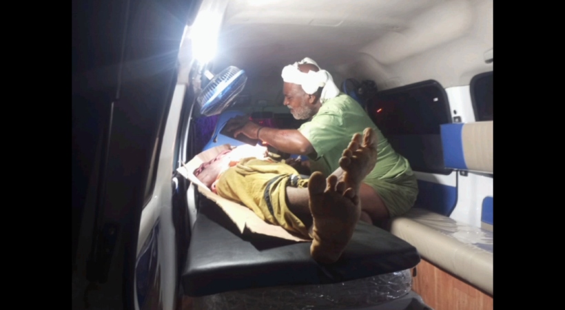 Tribal man was trampled to death by a wild elephants