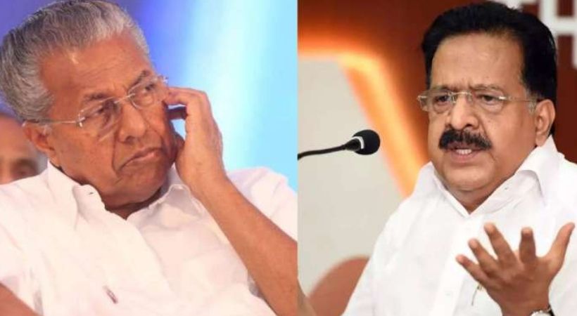 Ramesh Chennithala criticising CM Pinarayi Vijayan