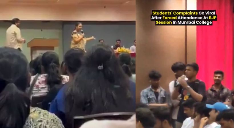Mumbai College students forced to attend Piyush Goyal's son's seminar