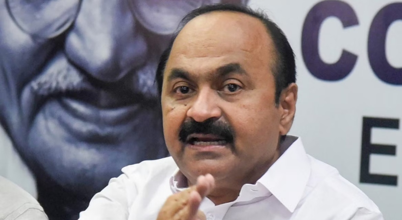 congress financial struggle vd satheesan