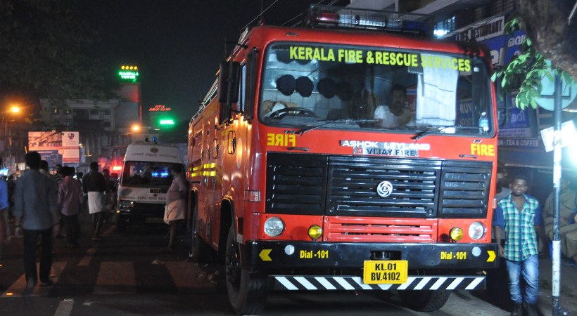 elderly woman suffered severe burns after house caught fire