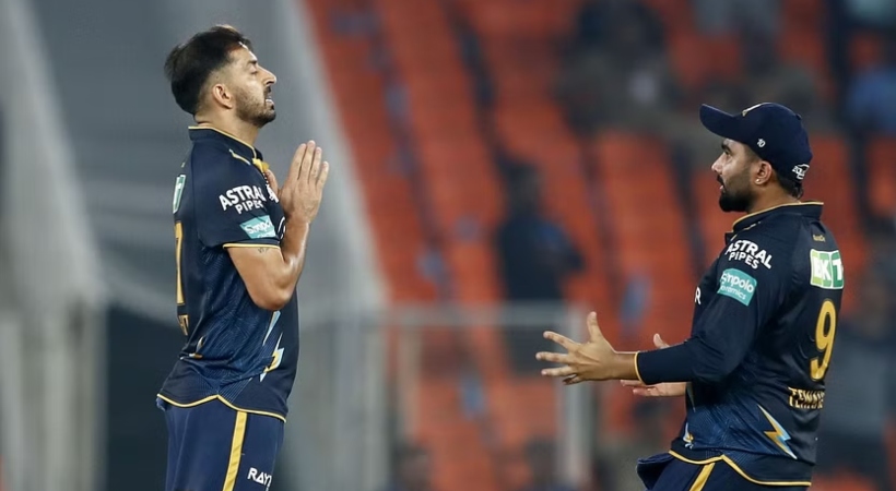 gujarat titans won mumbai indians ipl