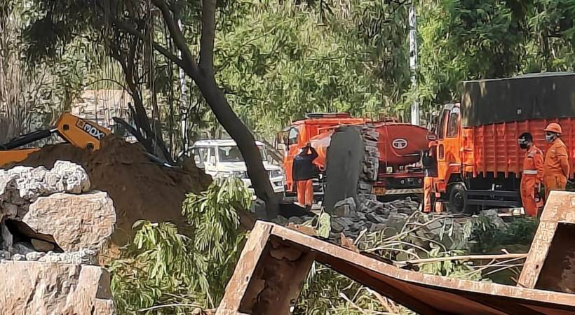 Child falls into 40-ft-deep borewell in Delhi, rescue operation under way