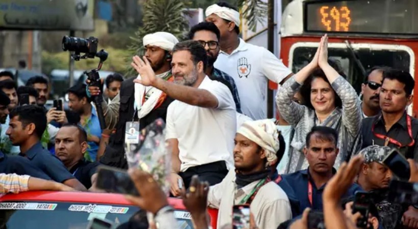 INDIA show of strength at Rahul Gandhi's Bharat jodo nyay Yatra’s closing rally