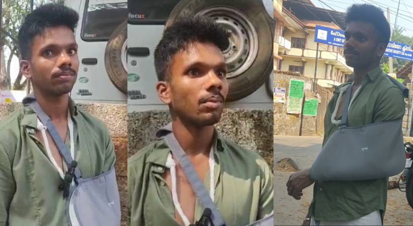 soldier beaten up in police station