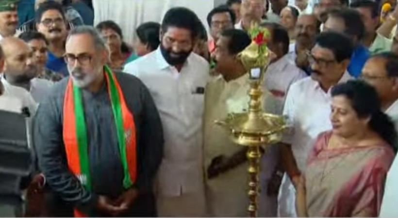 thampanoor satheesh padmini thomas bjp