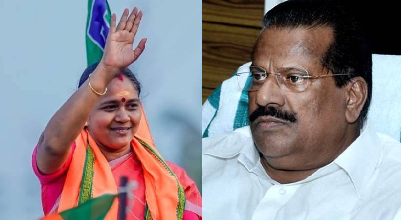 CPIM leader EP Jayarajan expressed his desire to join BJP says Sobha Surendran