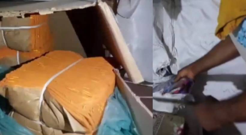 Clothes seized from BJP supporter's house Kozhikode