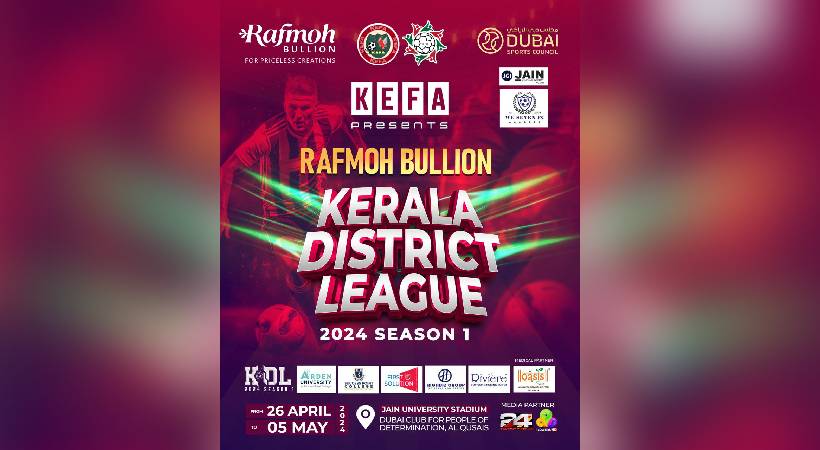 Kefa District League starts today in Dubai