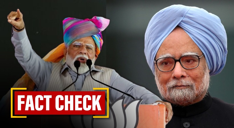 Narendra Modi, Manmohan Singh