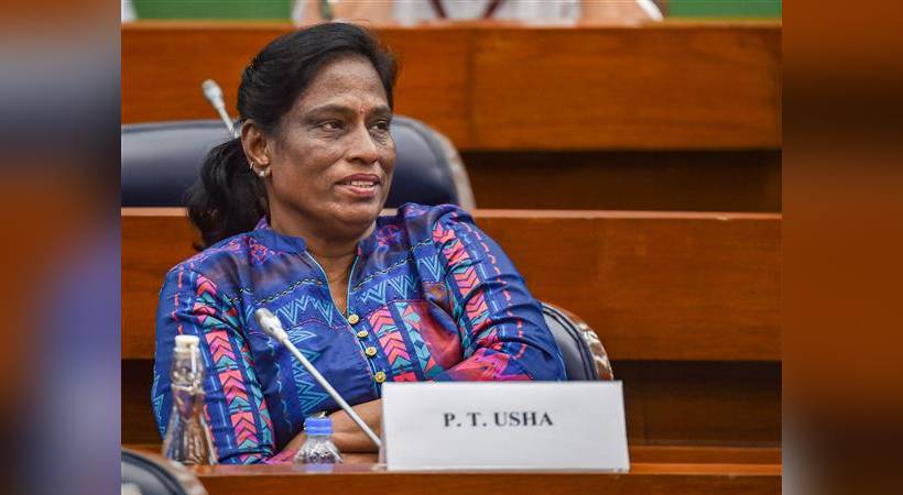 PT Usha against Olympic Association committee members