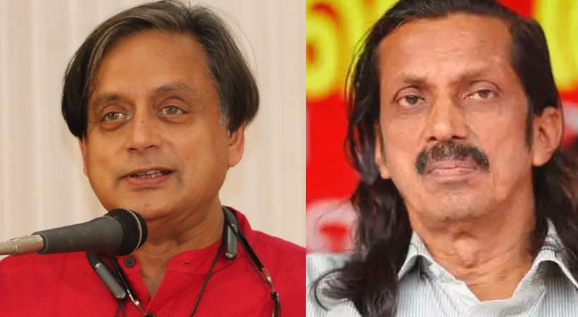 Pannyan Raveendran says Shashi Tharoor's aim is to capture minority votes