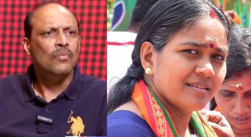 Police registered case against TG Nandakumar