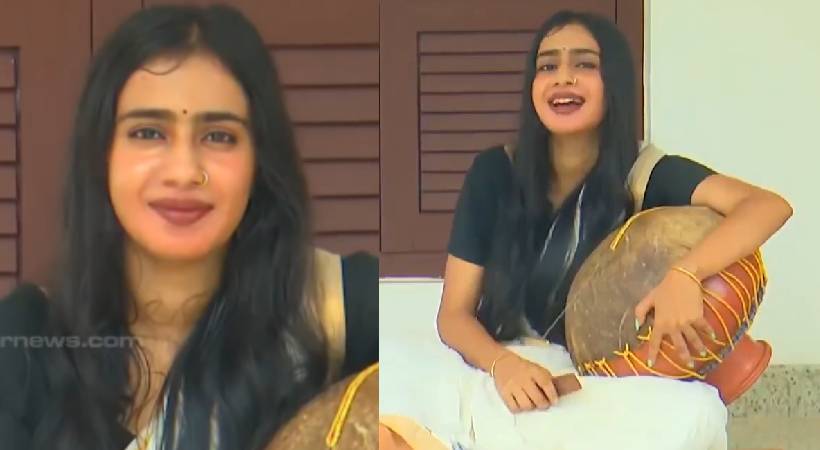 Pulluvan Pattu singer Angel joshie viral on social media