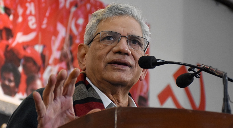 cpim thrissur income tax election commissioner sitaram yechury