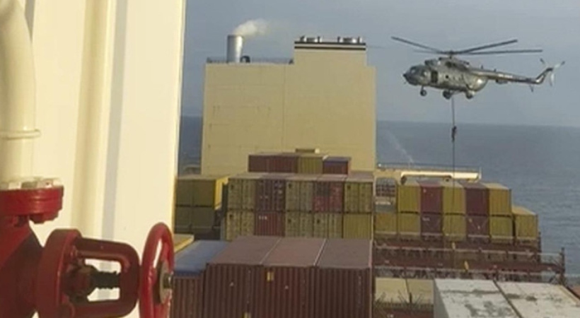 indian diplomats vist iran ship israel