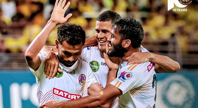 kerala blasters lost east bengal isl