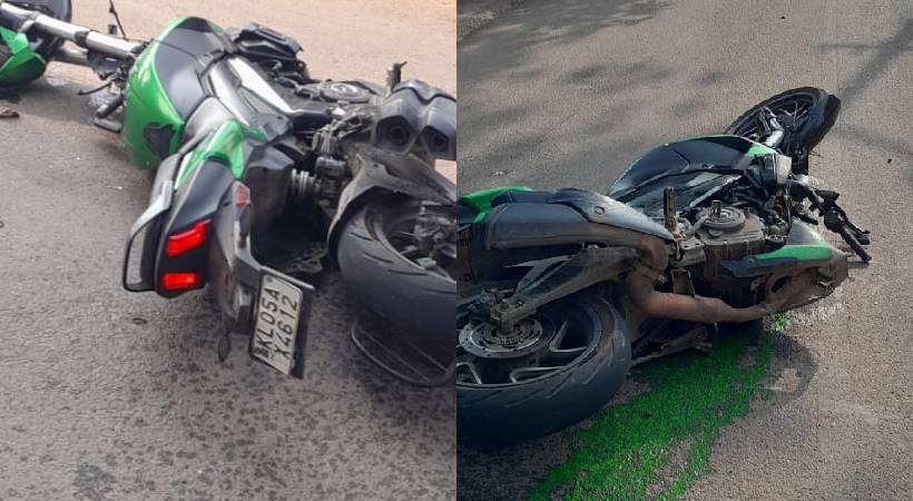 Nursing student died Kottayam bike accident