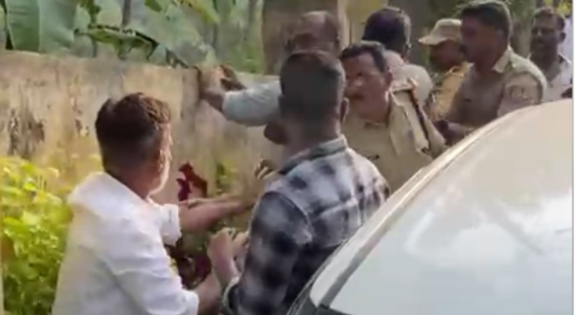 nedumangad cpim bjp fight