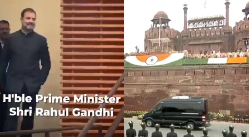 Rahul gandhi AI video viral on social media