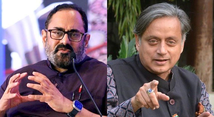 rajeev chandrasekhar shashi tharoor