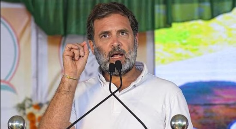 Rahul Gandhi criticizes CM Pinarayi vijayan at Palakkad