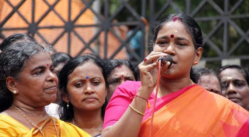 Sobha Surendran against K C Venugopal and A. M. Ariff