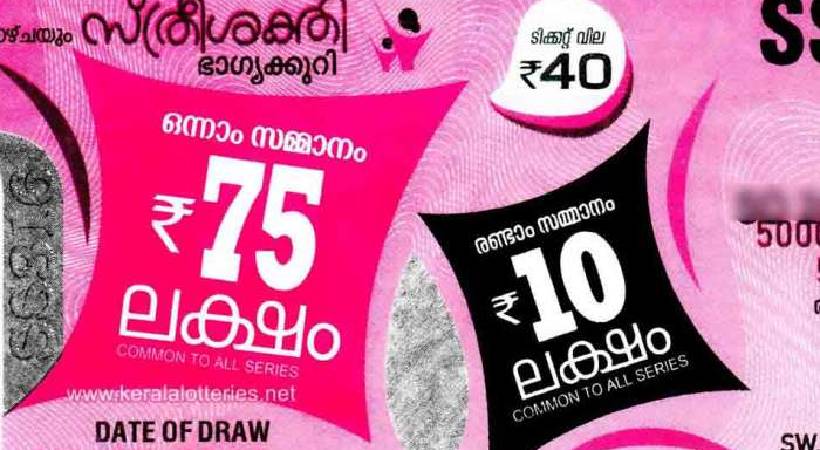Sthree sakthi lottery result today